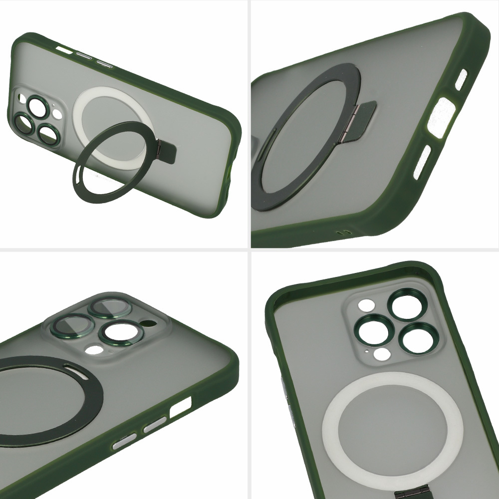 Pokrowiec Tel Protect Magical Magsafe Stand Case zielony Apple iPhone 11 Pro Max / 6