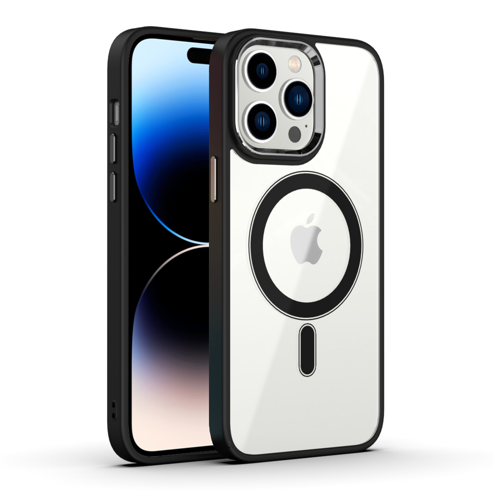 Pokrowiec Tel Protect Magnetic Clear Case czarny Apple iPhone 11 Pro Max / 4