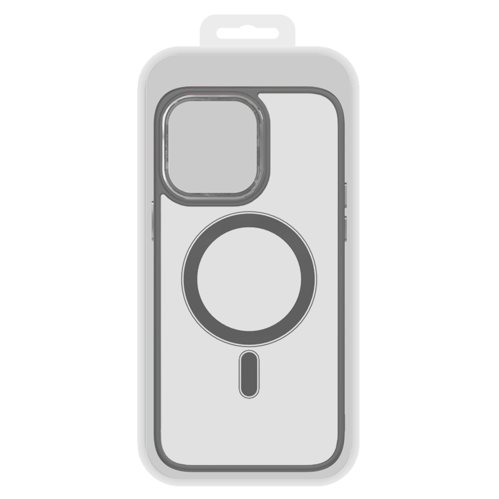 Pokrowiec Tel Protect Magnetic Clear Case czarny Apple iPhone 14 Pro / 10