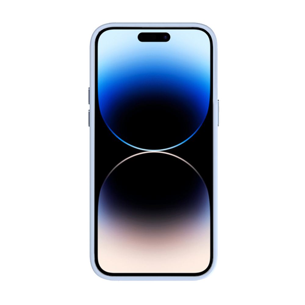 Pokrowiec Tel Protect Magnetic Clear Case jasnoniebieski Apple iPhone 14 Pro / 3