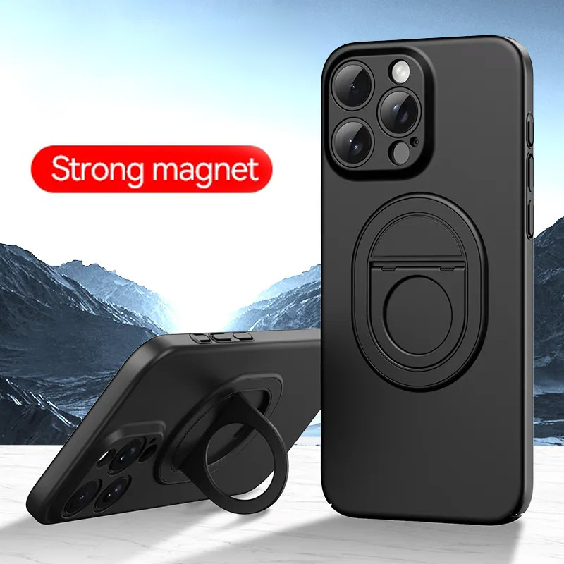 Pokrowiec Tel Protect Magnetic Elipse Case Magsafe czarny Apple iPhone 14 Pro / 10
