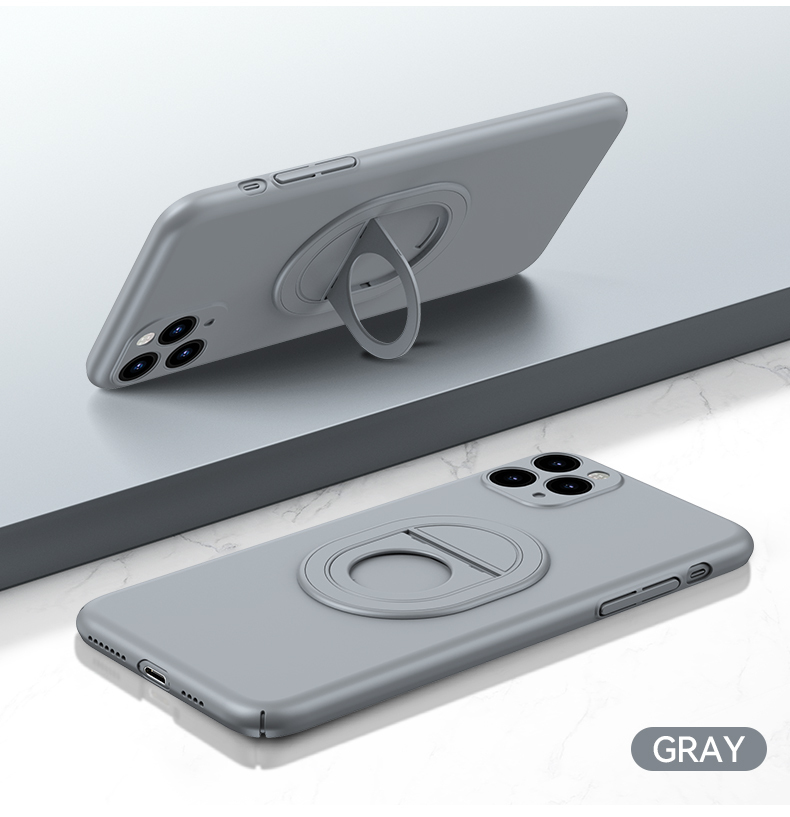 Pokrowiec Tel Protect Magnetic Elipse Case Magsafe szary Apple iPhone 11 / 7