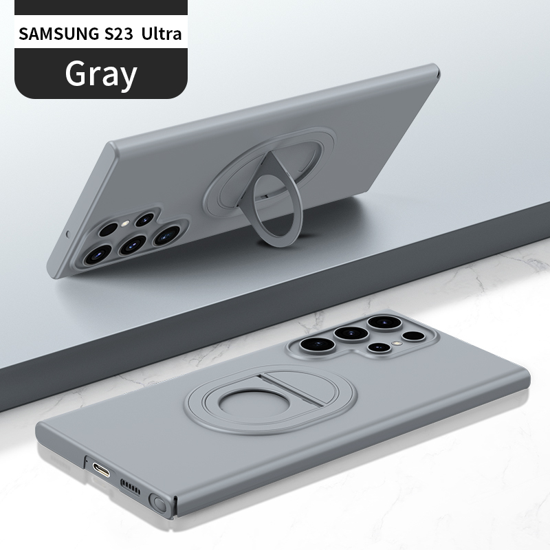 Pokrowiec Tel Protect Magnetic Elipse Case Magsafe szary Samsung Galaxy S23 Ultra / 7