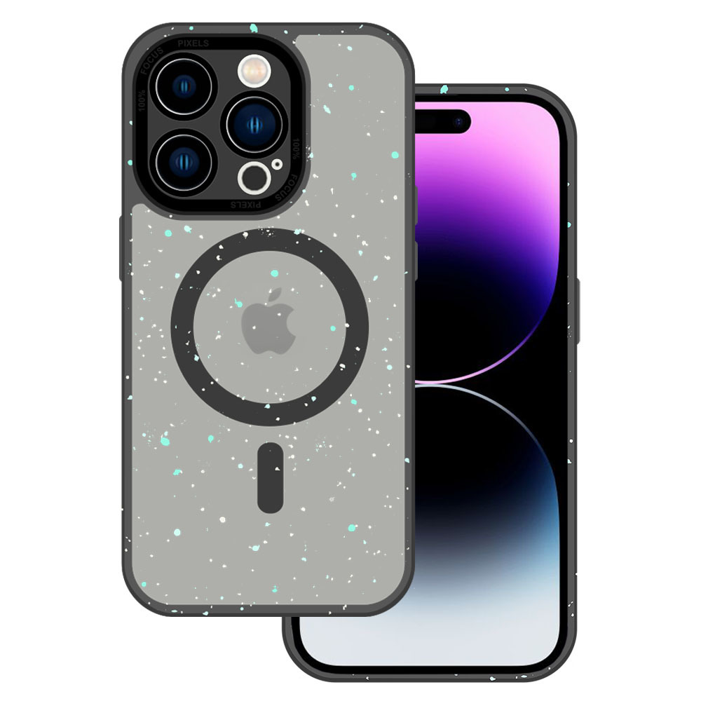 Pokrowiec Tel Protect Magnetic Splash Frosted Case czarny Apple iPhone 14