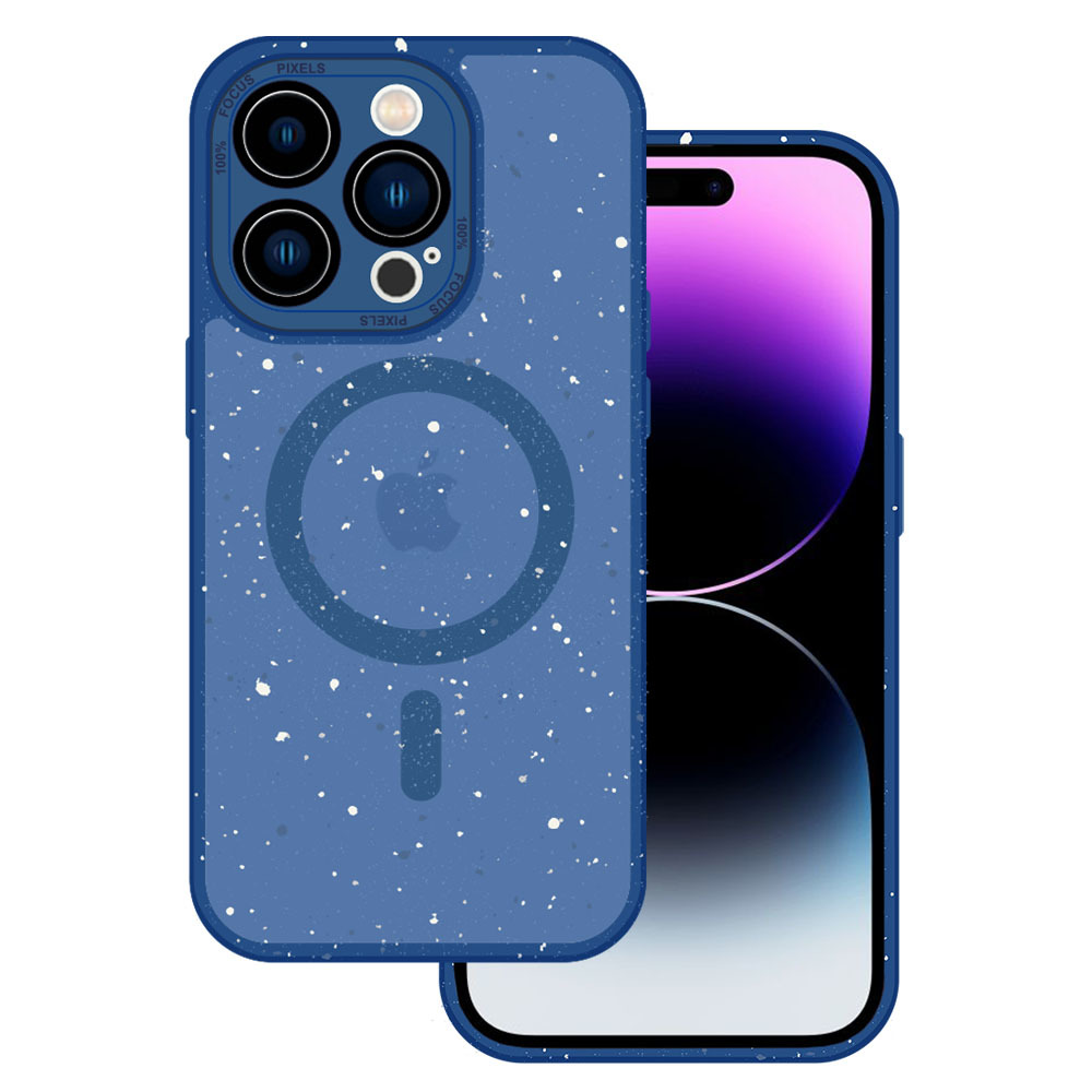 Pokrowiec Tel Protect Magnetic Splash Frosted Case granatowy Apple iPhone 11 Pro