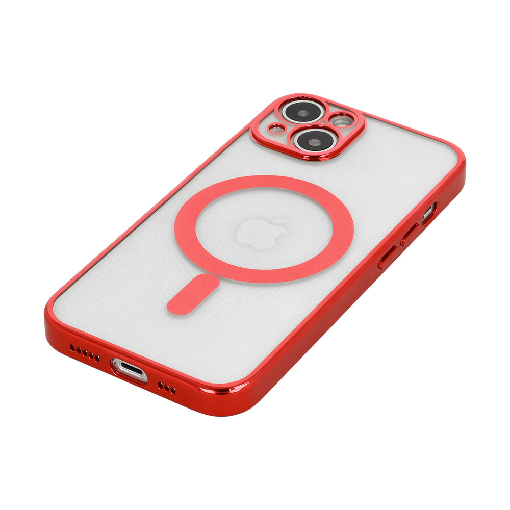 Pokrowiec Tel Protect Magsafe Luxury Case czerwony Apple iPhone 11 / 4
