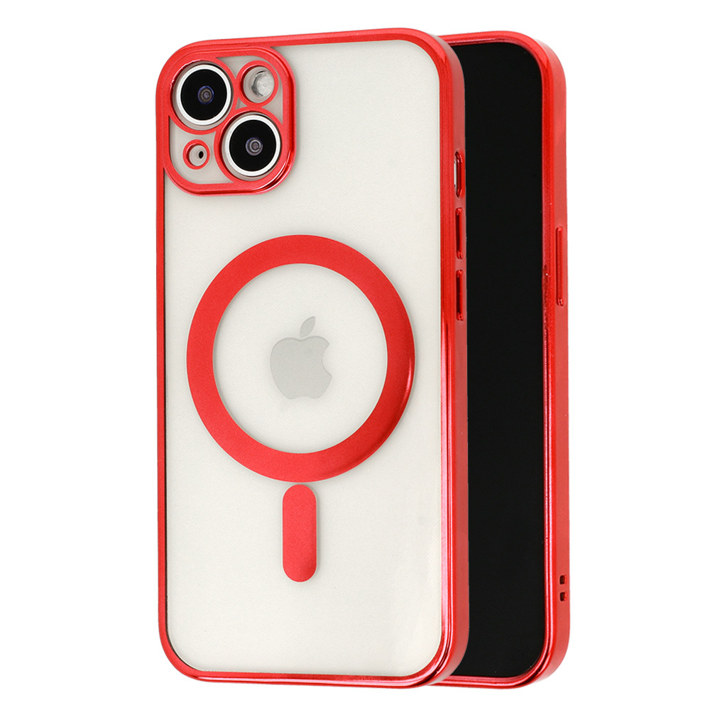 Pokrowiec Tel Protect Magsafe Luxury Case czerwony Apple iPhone 13 Mini