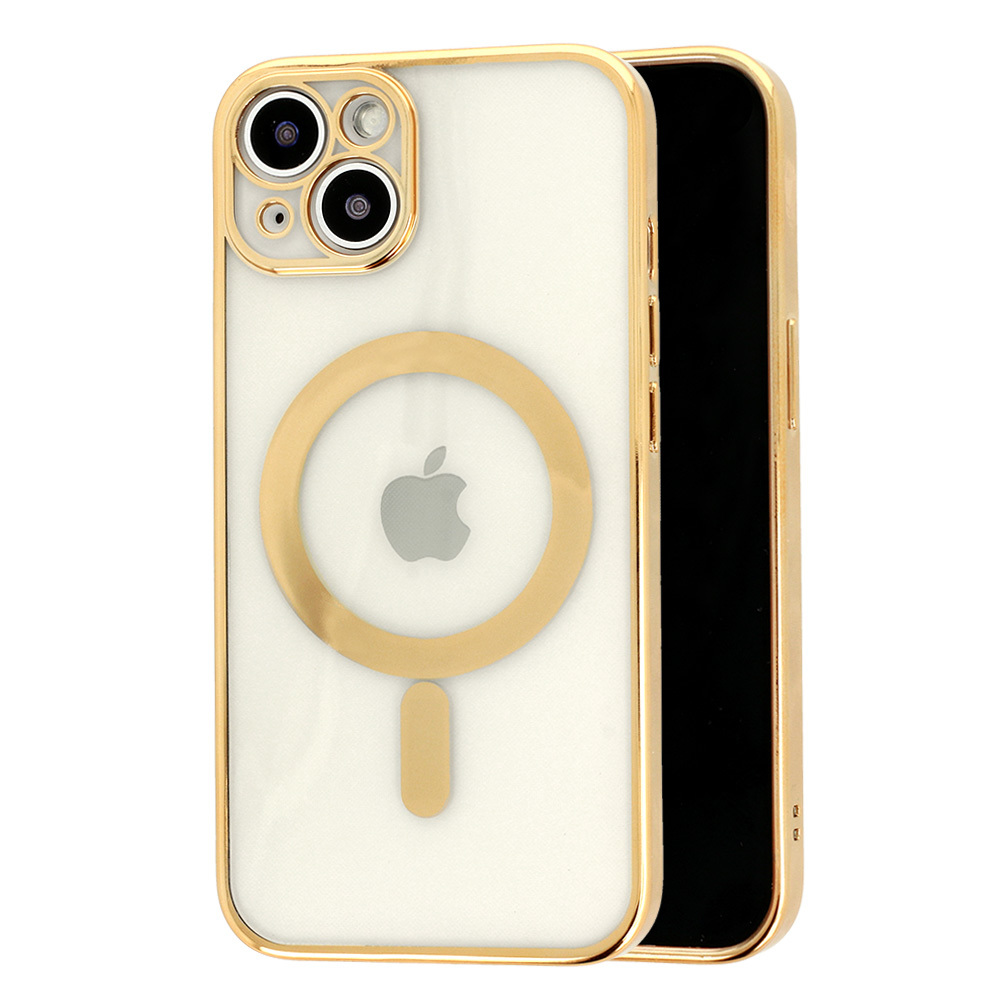 Pokrowiec Tel Protect Magsafe Luxury Case zoty Apple iPhone 13 Mini