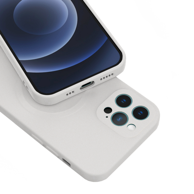 Pokrowiec Tel Protect MagSilicone Case be�owy Apple iPhone 13 Mini / 6