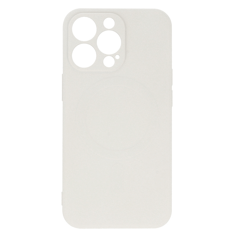 Pokrowiec Tel Protect MagSilicone Case beowy Apple iPhone 13 / 3