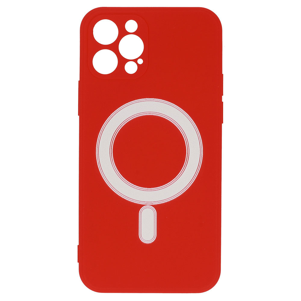 Pokrowiec Tel Protect MagSilicone Case czerwony Apple iPhone 12 Mini / 4