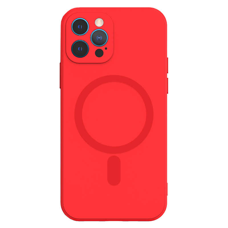 Pokrowiec Tel Protect MagSilicone Case czerwony Apple iPhone 15 Plus / 2