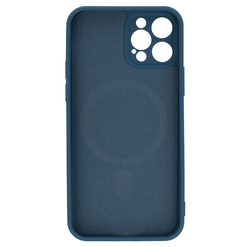 Pokrowiec Tel Protect MagSilicone Case granatowy Apple iPhone 12 Mini / 5