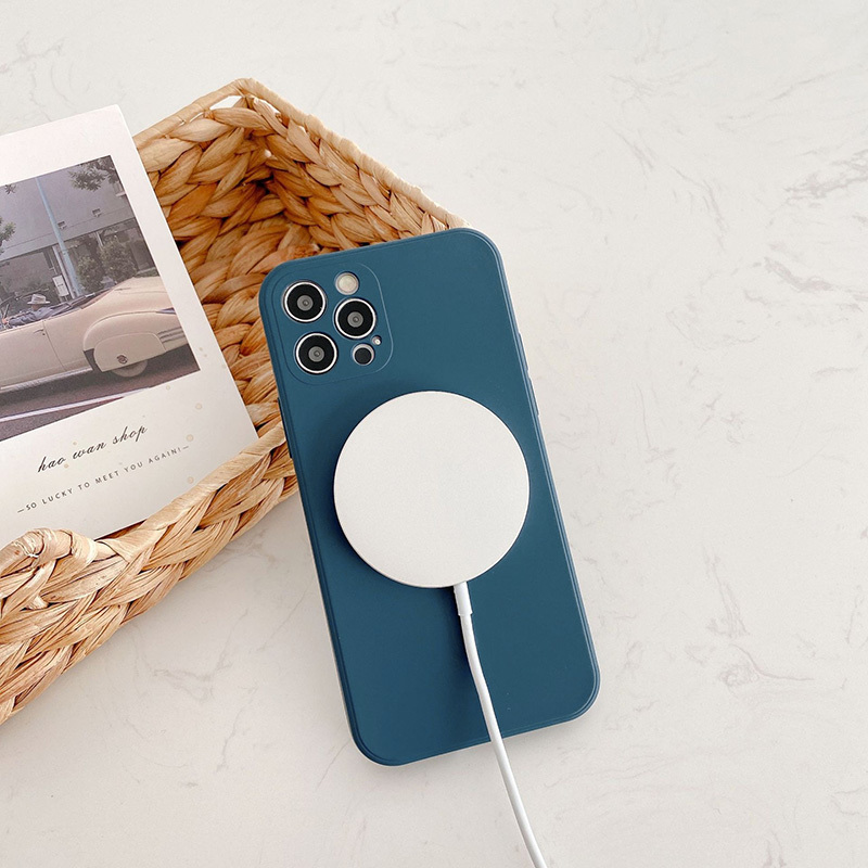 Pokrowiec Tel Protect MagSilicone Case granatowy Apple iPhone 13 Pro / 6