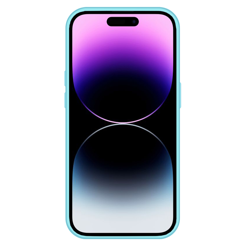 Pokrowiec Tel Protect MagSilicone Case jasnoniebieski Apple iPhone 15 Pro Max / 3
