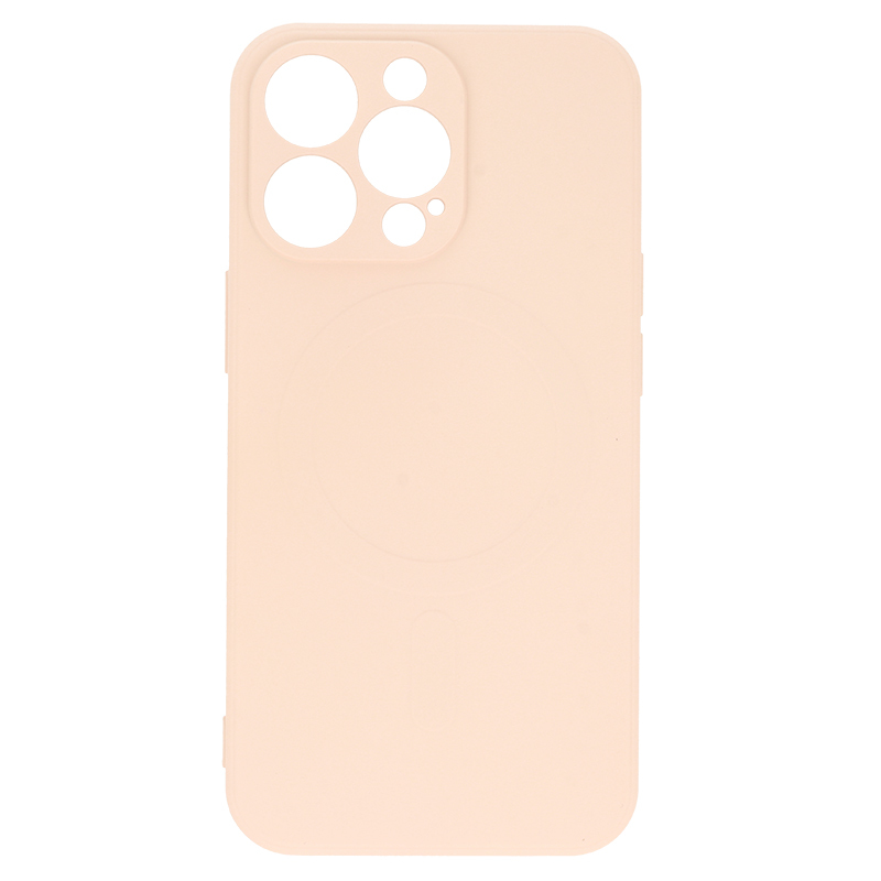 Pokrowiec Tel Protect MagSilicone Case jasnorowy Apple iPhone 13 / 3