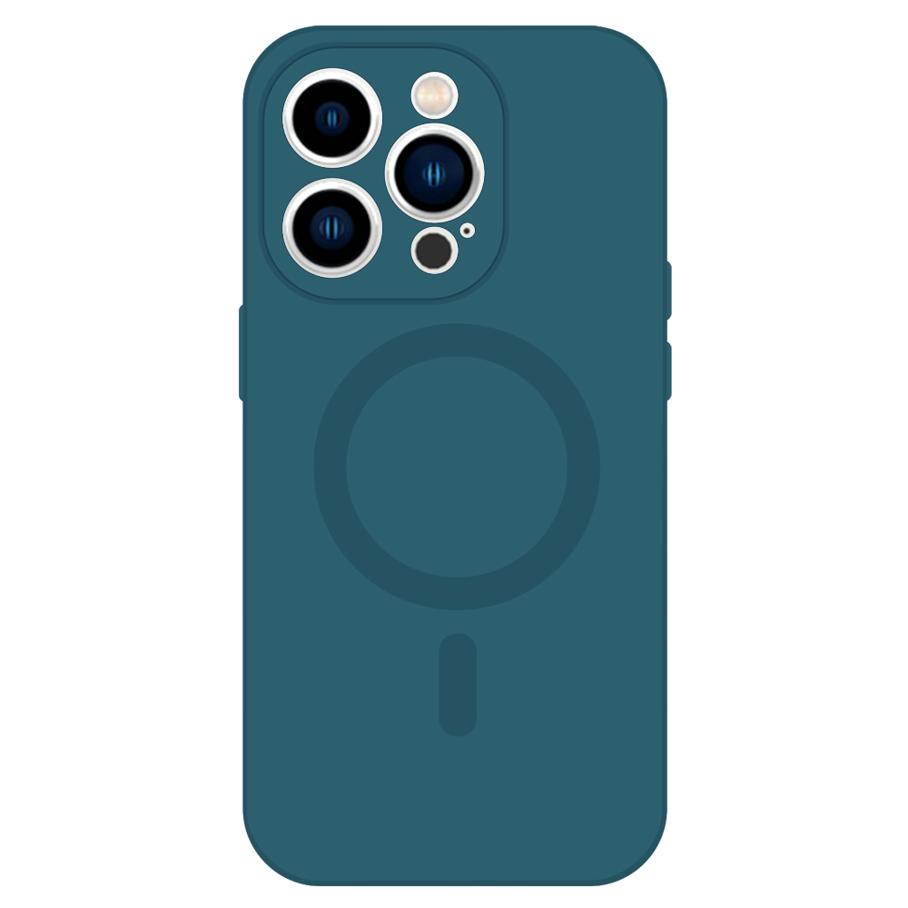 Pokrowiec Tel Protect MagSilicone Case niebieski Apple iPhone 15 Pro Max / 2