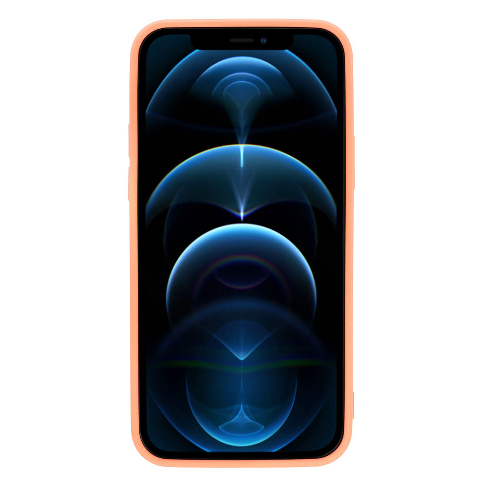 Pokrowiec Tel Protect MagSilicone Case pomara�czowy Apple iPhone 12 Mini / 3