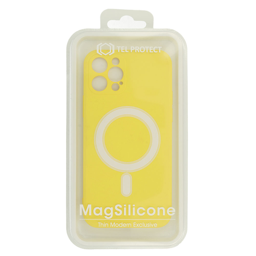 Pokrowiec Tel Protect MagSilicone Case ��ty Apple iPhone 12 Pro / 6