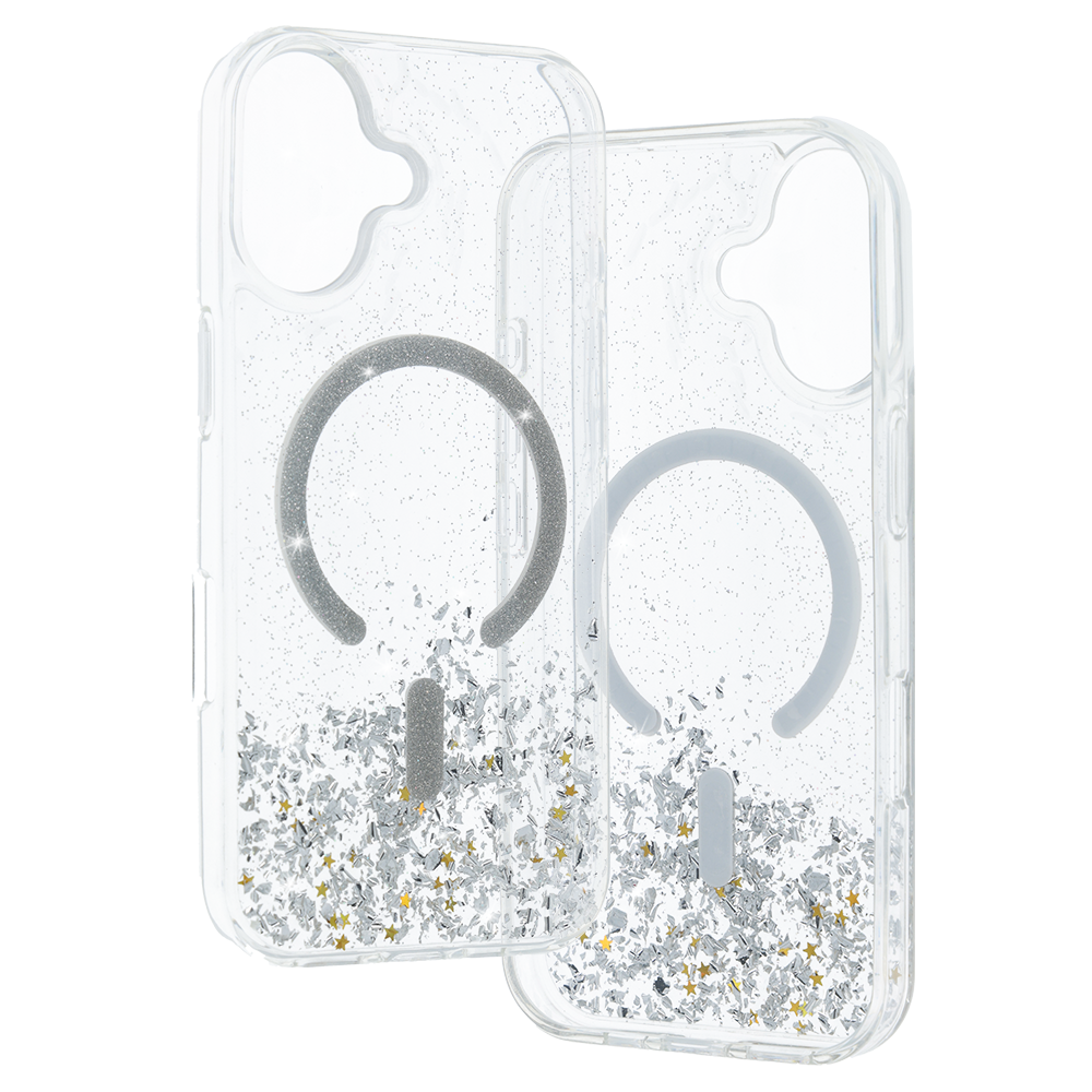 Pokrowiec Tel Protect Moonlite Magsafe Case srebrny Apple iPhone 17 / 4