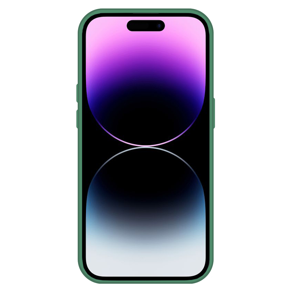 Pokrowiec Tel Protect Silicone Premium ciemnozielony Apple iPhone 14 Pro / 3
