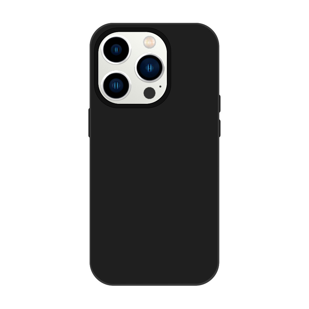 Pokrowiec Tel Protect Silicone Premium czarny Apple iPhone 14 Pro Max / 2