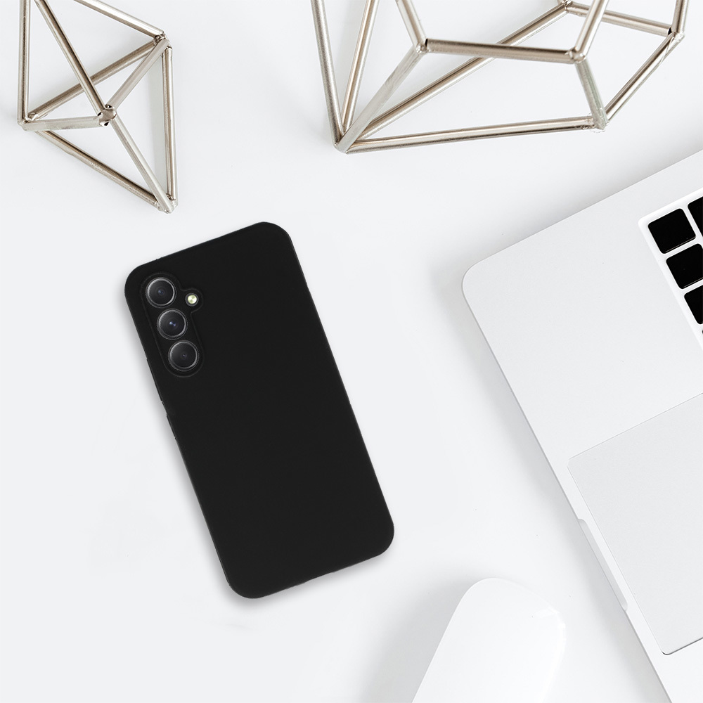 Pokrowiec Tel Protect Silicone Premium czarny Samsung Galaxy A14 4G / 7