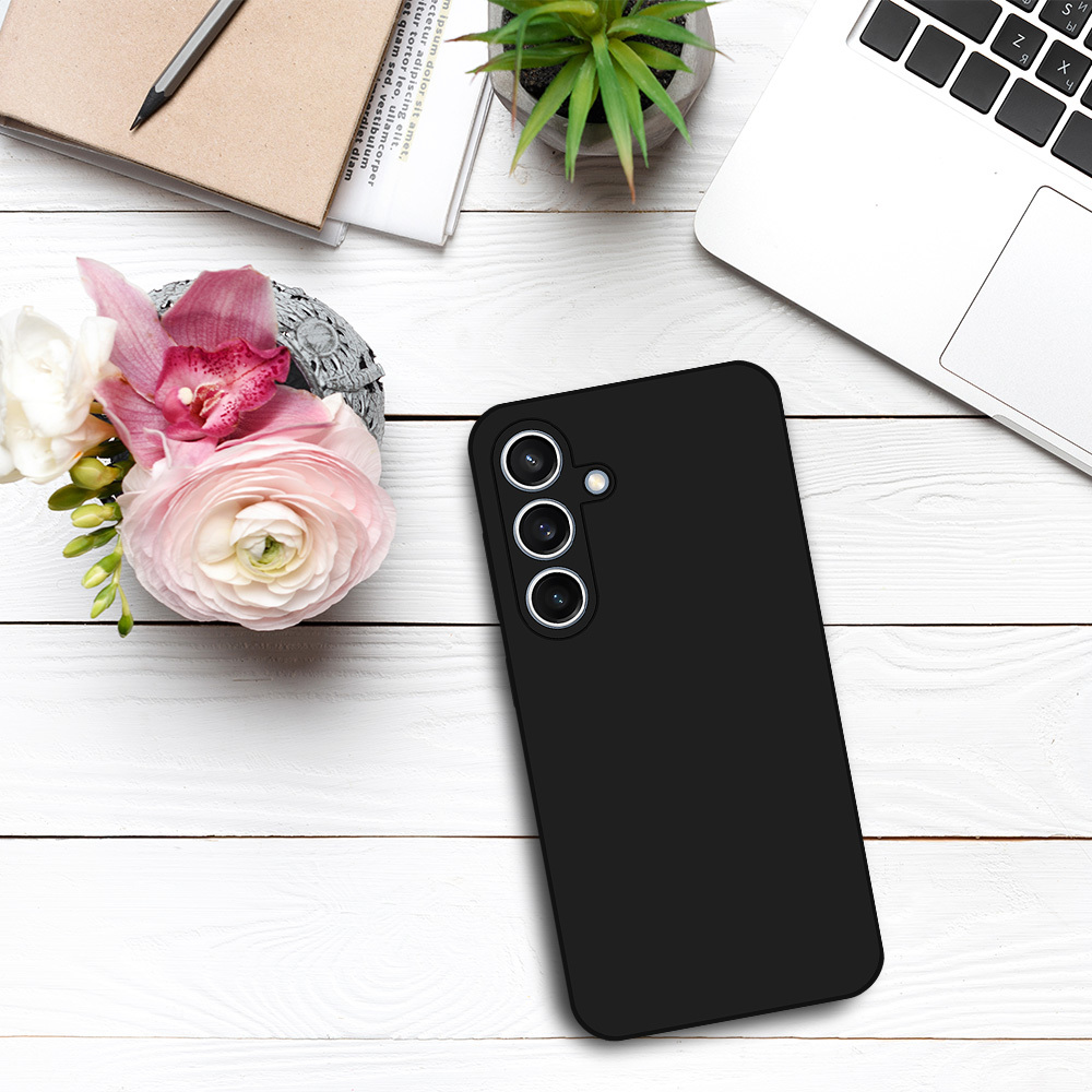 Pokrowiec Tel Protect Silicone Premium czarny Samsung Galaxy A15 4G / 5