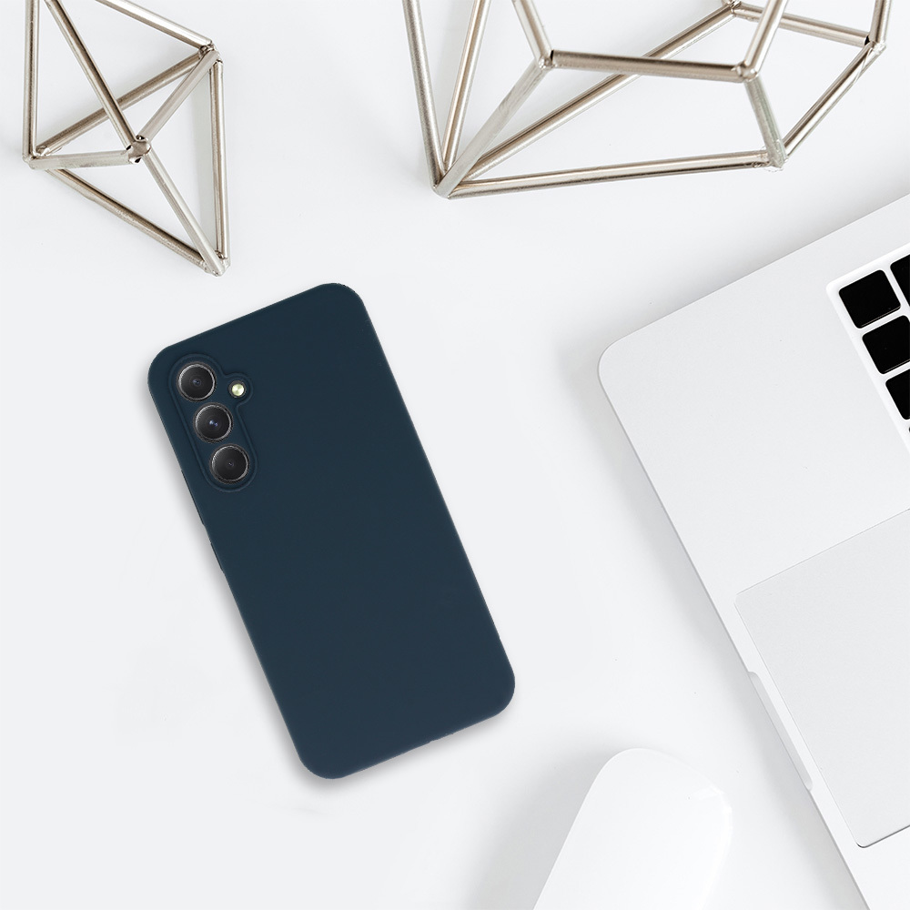 Pokrowiec Tel Protect Silicone Premium granatowy Samsung Galaxy A14 4G / 7