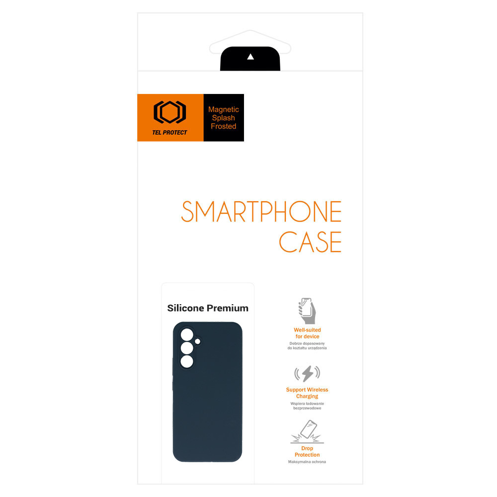 Pokrowiec Tel Protect Silicone Premium granatowy Samsung Galaxy A25 5G / 8