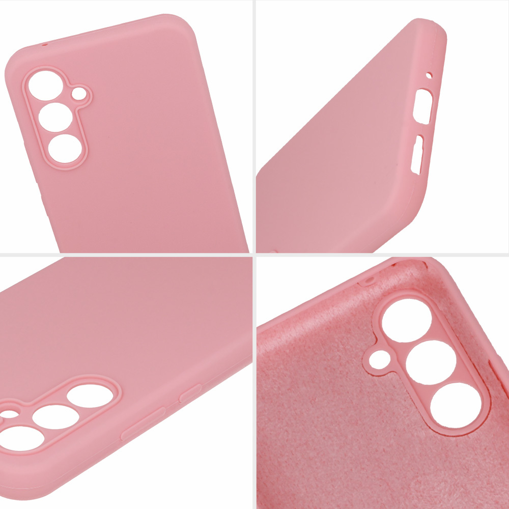 Pokrowiec Tel Protect Silicone Premium jasnor�owy Samsung Galaxy A24 4G / 6