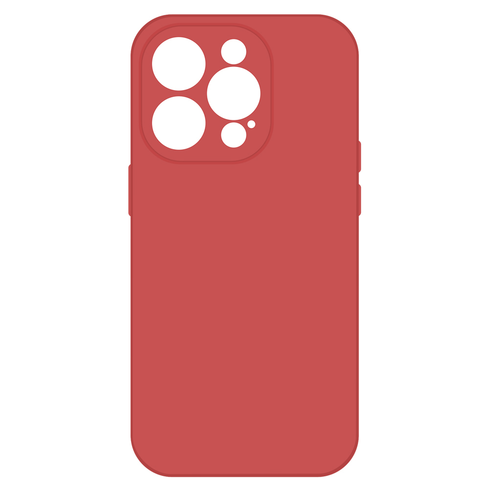 Pokrowiec Tel Protect Silicone Premium koralowy Apple iPhone 15 Pro / 4
