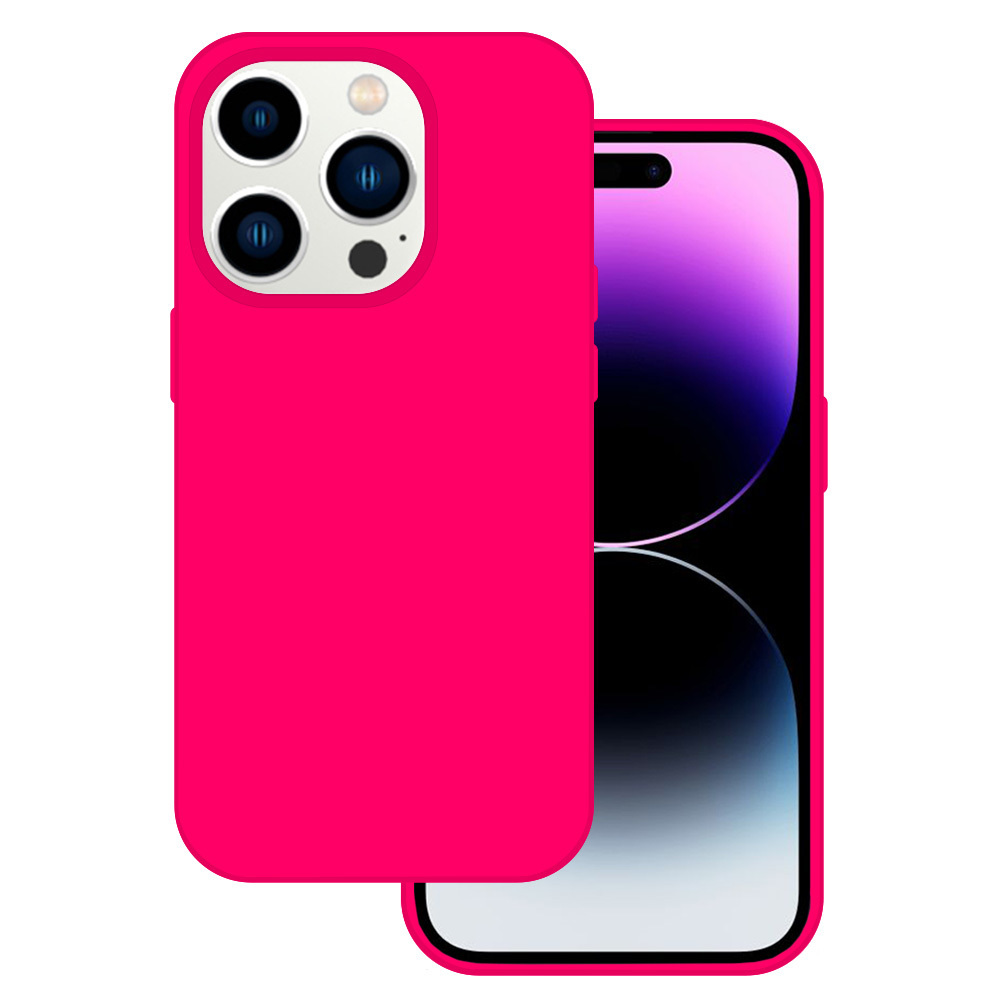 Pokrowiec Tel Protect Silicone Premium r�owy Apple iPhone 14 Pro