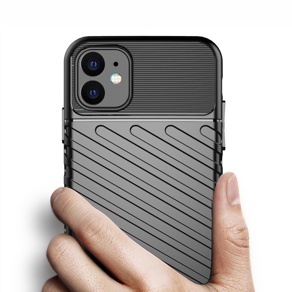 Pokrowiec Thunder Case czarny Apple iPhone 11 / 4