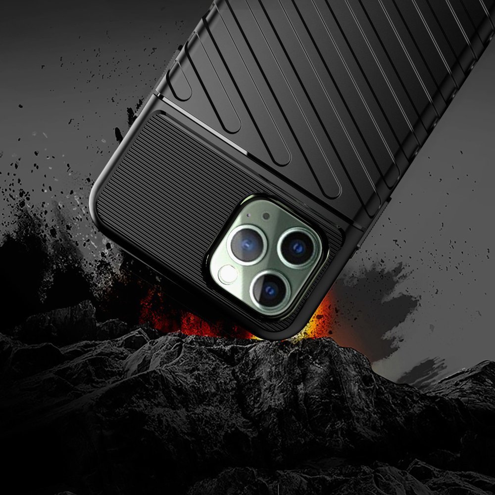 Pokrowiec Thunder Case czarny Apple iPhone 11 Pro / 7