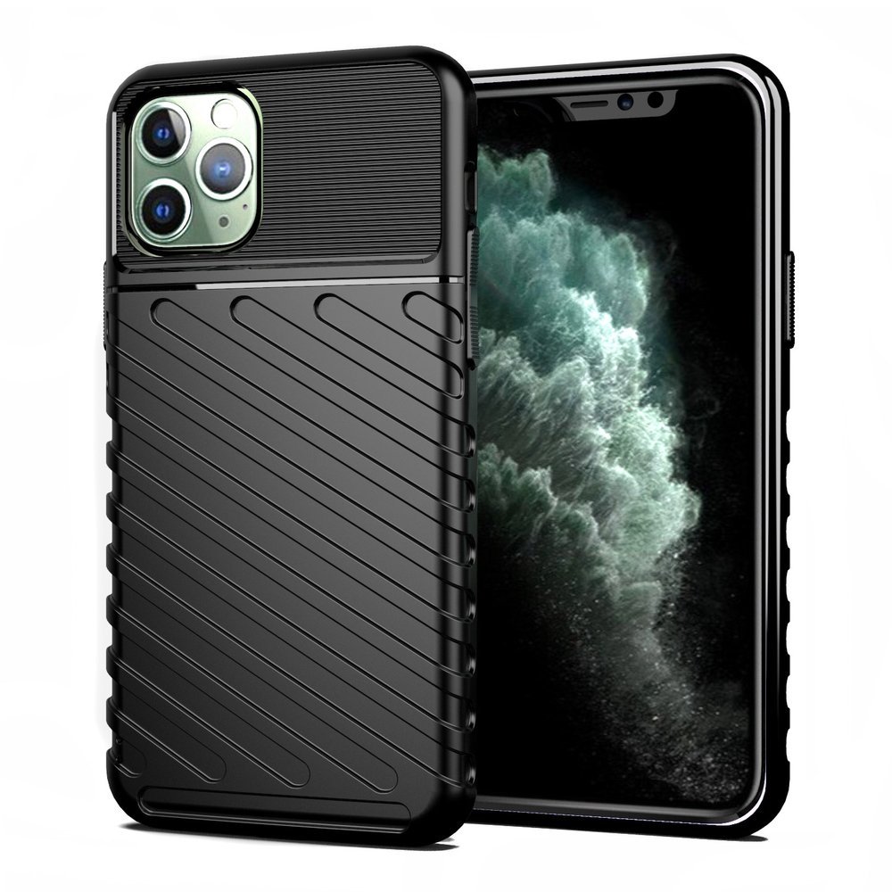 Pokrowiec Thunder Case czarny Apple iPhone 11 Pro Max