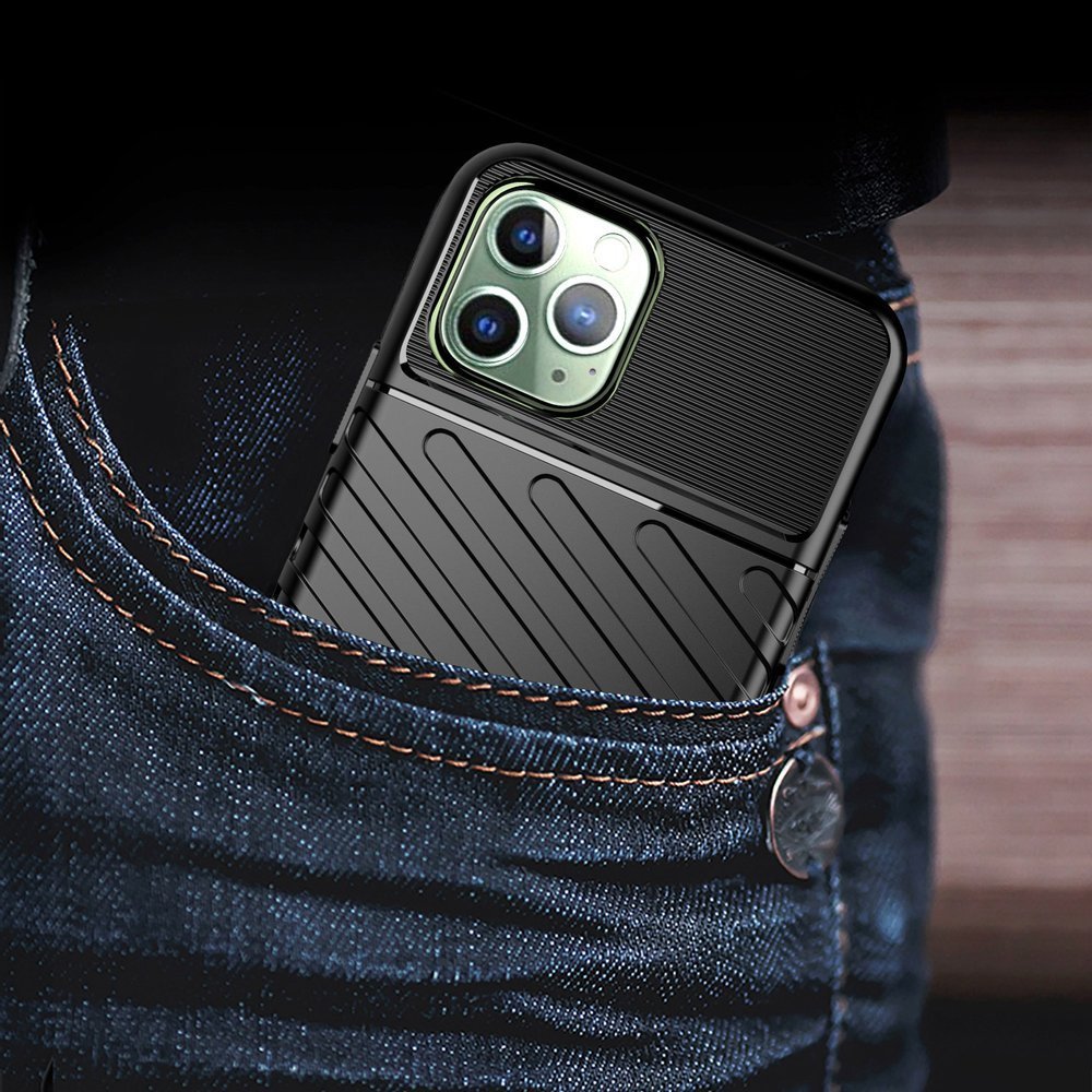 Pokrowiec Thunder Case czarny Apple iPhone 11 Pro Max / 10