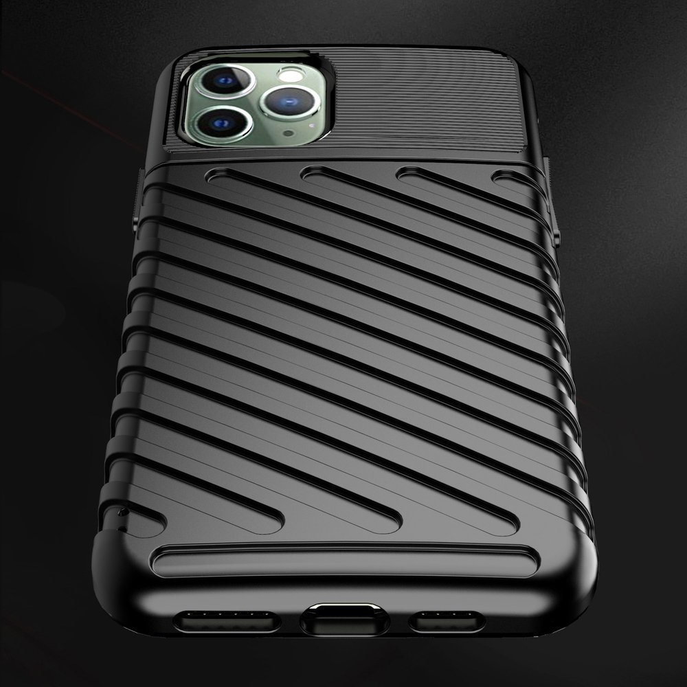 Pokrowiec Thunder Case czarny Apple iPhone 11 Pro Max / 7
