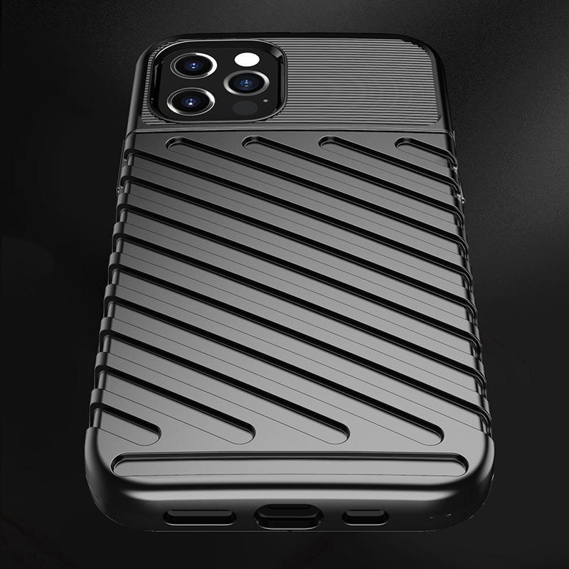 Pokrowiec Thunder Case czarny Apple iPhone 11 Pro Max / 11