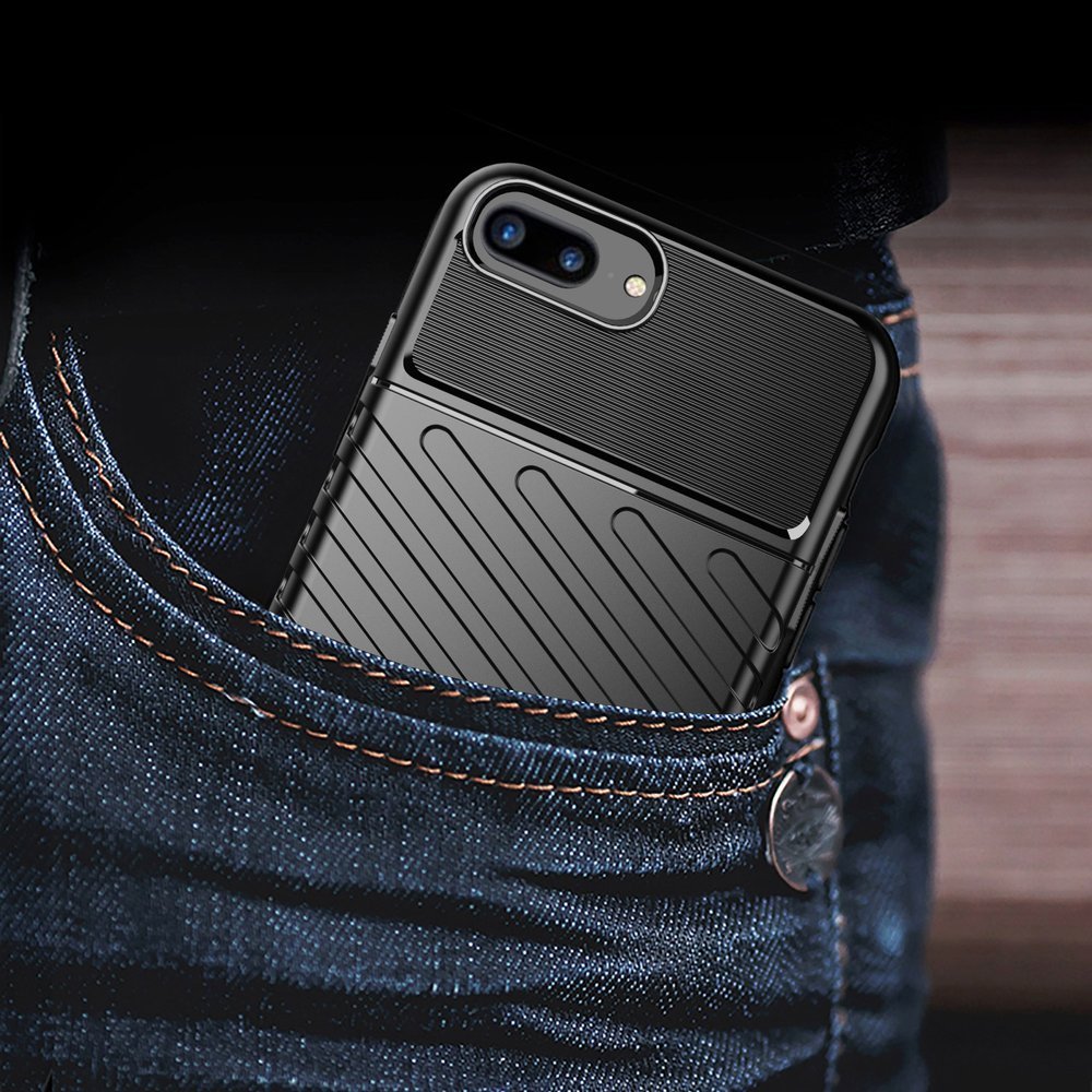Pokrowiec Thunder Case czarny Apple iPhone 8 Plus / 10