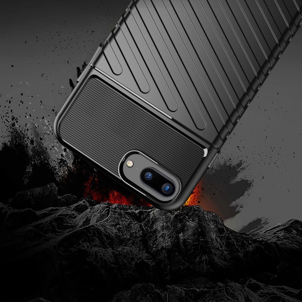 Pokrowiec Thunder Case czarny Apple iPhone 8 Plus / 5