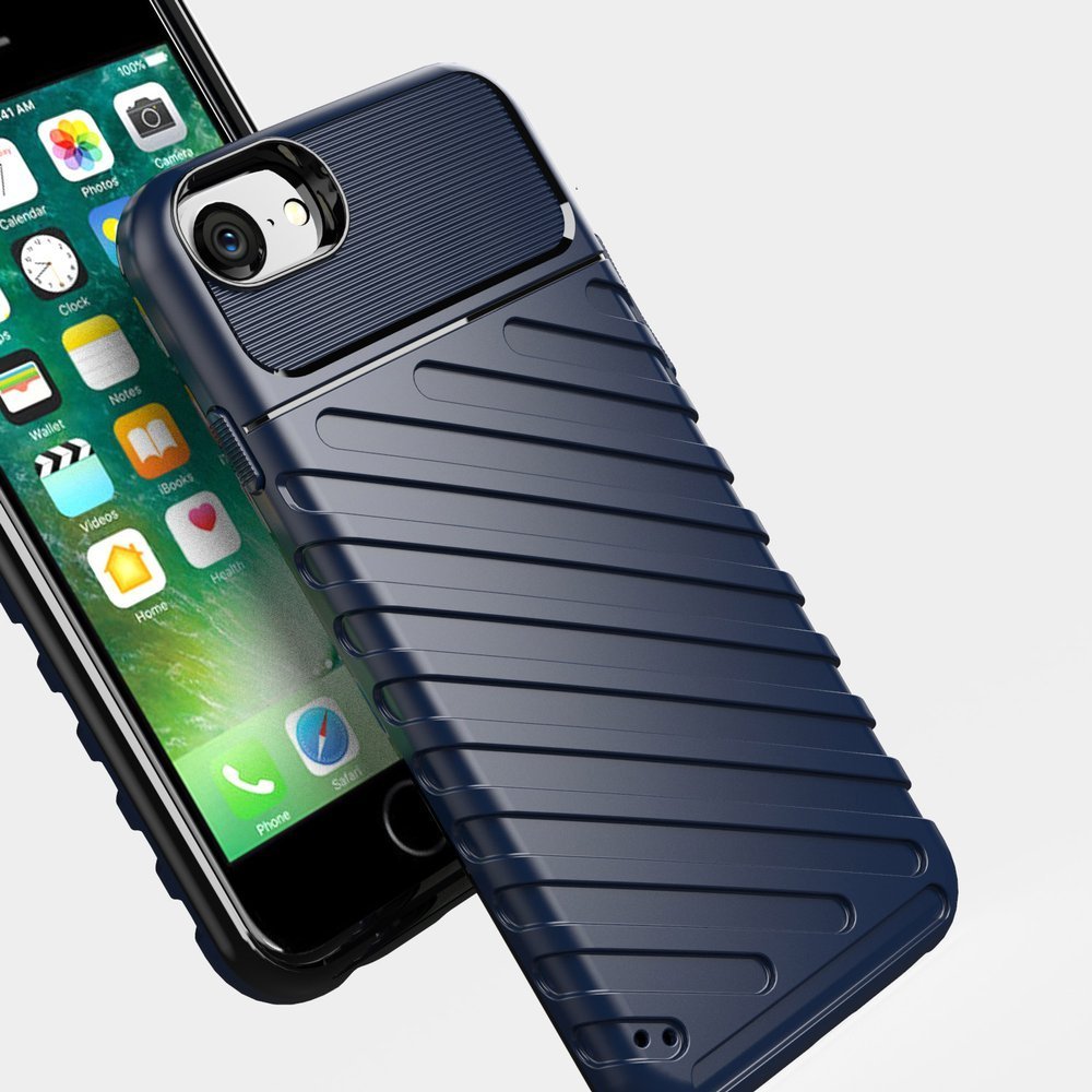 Pokrowiec Thunder Case czarny Apple iPhone SE 2020 / 8