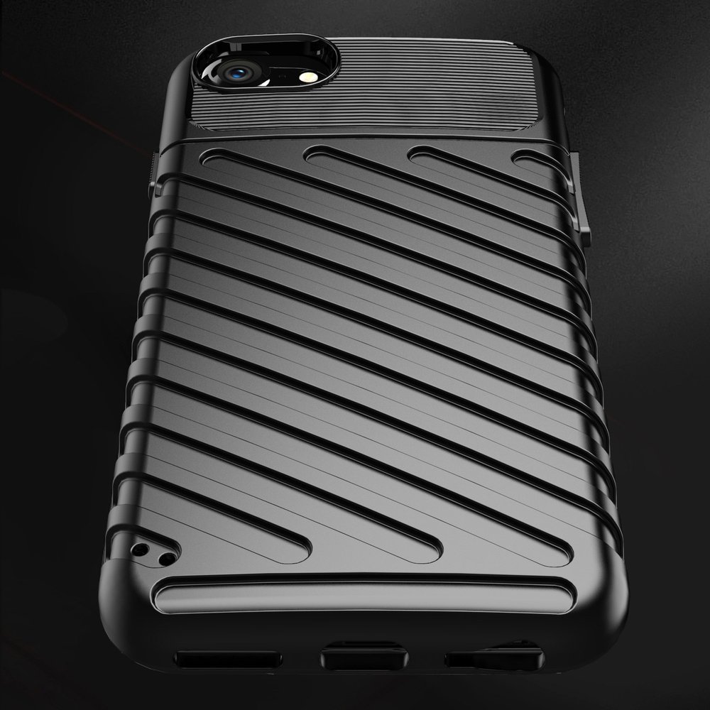Pokrowiec Thunder Case czarny Apple iPhone SE 2022 / 7