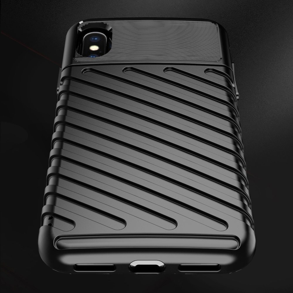 Pokrowiec Thunder Case czarny Apple iPhone X / 7