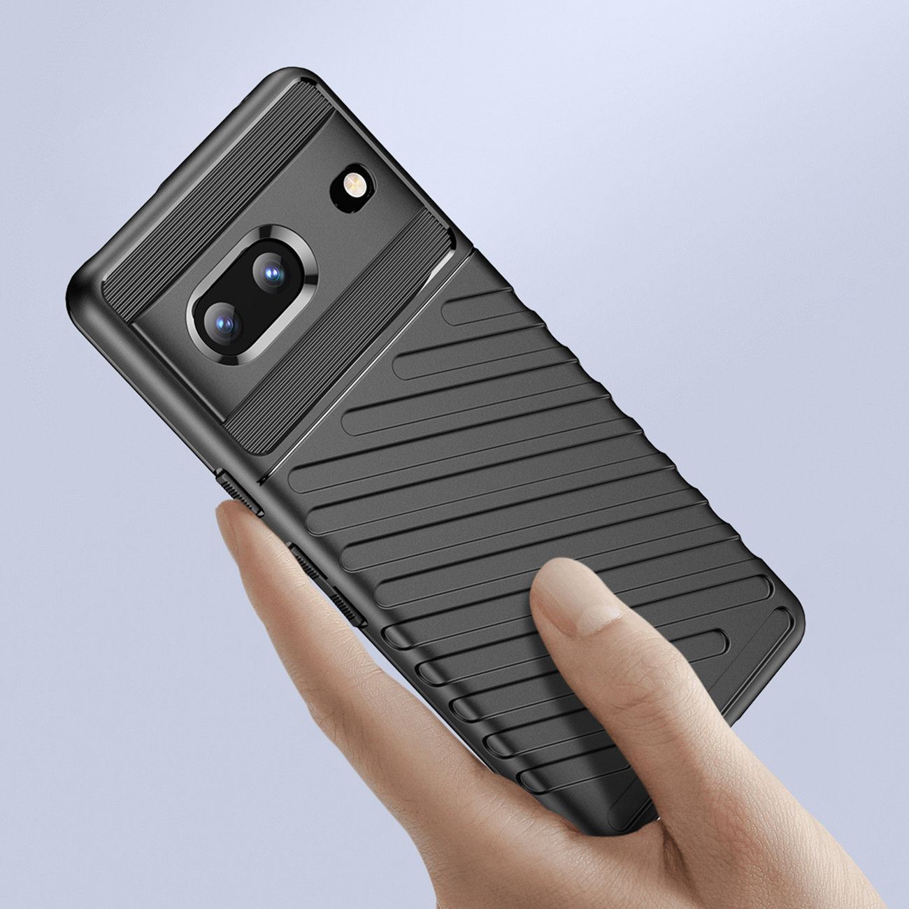 Pokrowiec Thunder Case czarny Google Pixel 7 / 2