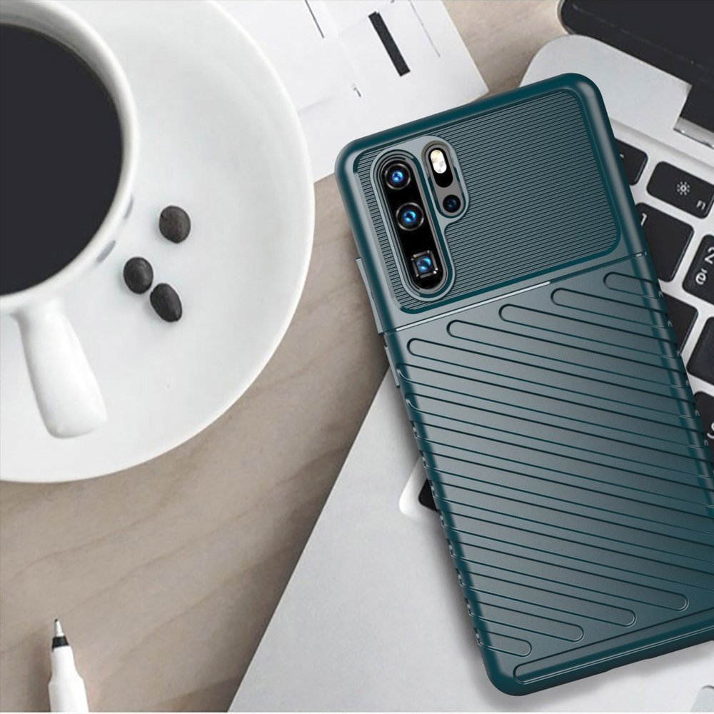 Pokrowiec Thunder Case czarny Huawei P30 Pro / 6 Pokrowiec Thunder Case czarny Huawei P30 Pro / 6