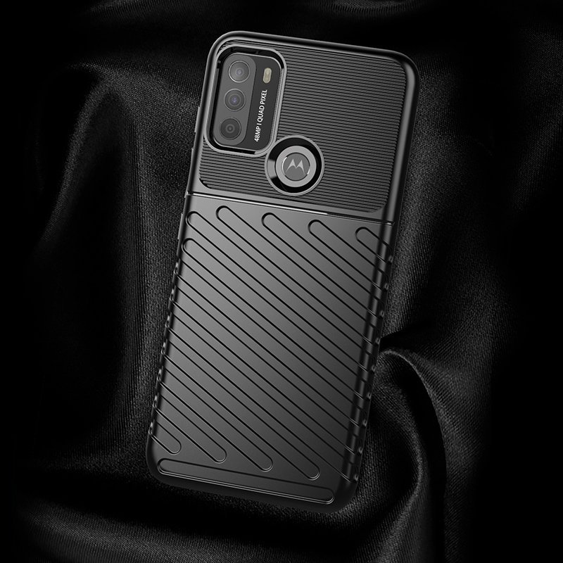 Pokrowiec Thunder Case czarny Motorola Moto G50 / 4