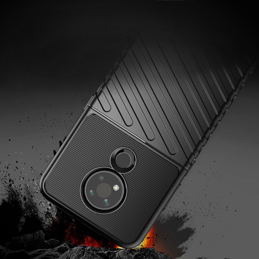Pokrowiec Thunder Case czarny Nokia 3.4 / 5