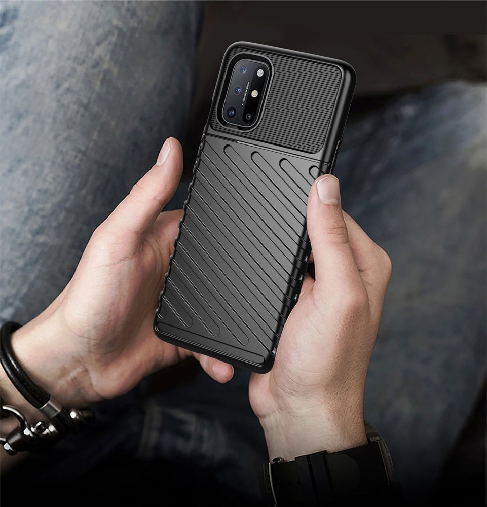 Pokrowiec Thunder Case czarny OnePlus 8T / 10