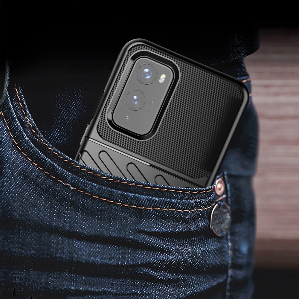 Pokrowiec Thunder Case czarny OnePlus 9 / 10